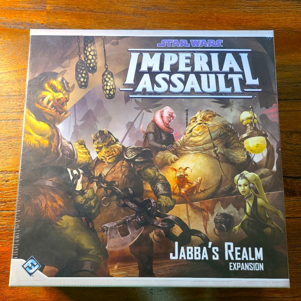 Star Wars Imperial Assault: Jabba's Realm expansion New in Box  Board Game -